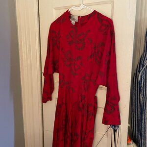 Nicole Miller Vintage Red Dress